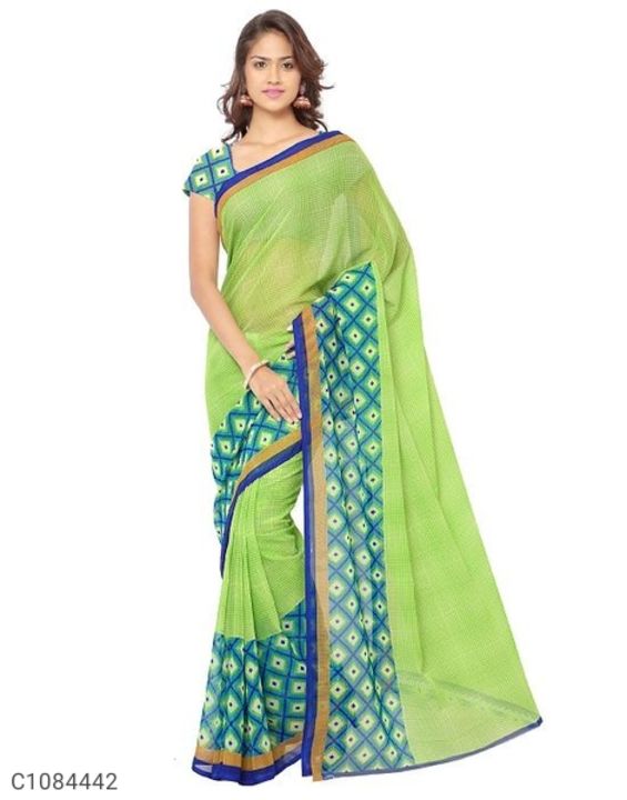 *Catalog Name:* Stunning Georgette Printed Sarees

*Details:*
Description: It has 1 Piece of Saree W uploaded by business on 9/11/2021