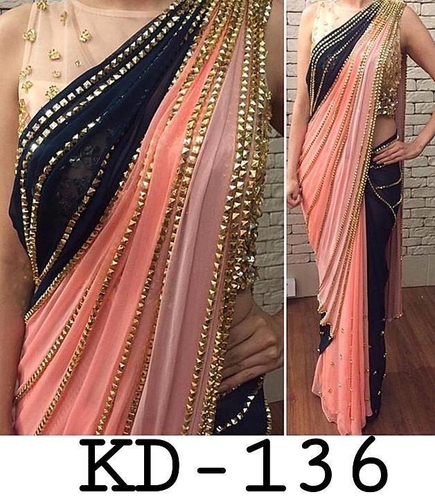 Saree With Blouse piece
 uploaded by Trendy fashion  on 6/1/2020