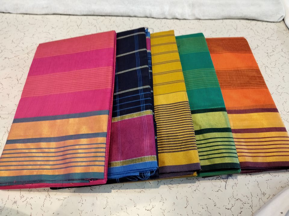 Synthetic saree uploaded by business on 9/11/2021