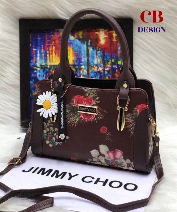 Jimmy choo Box style 
Stylish Shoulder Bag  uploaded by Macky Enterprises  on 9/11/2021