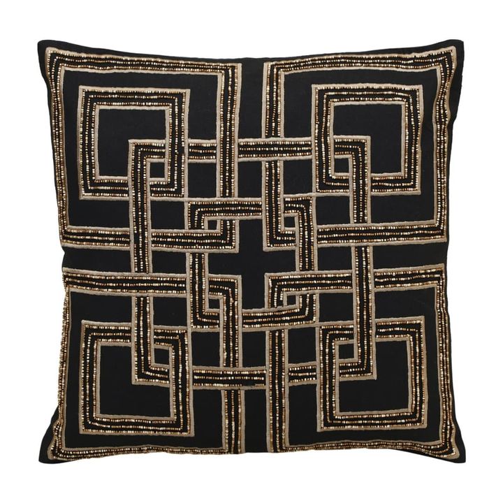 Hand embroidery colour black size 18 18 uploaded by A & B HOME DESIGN on 9/11/2021
