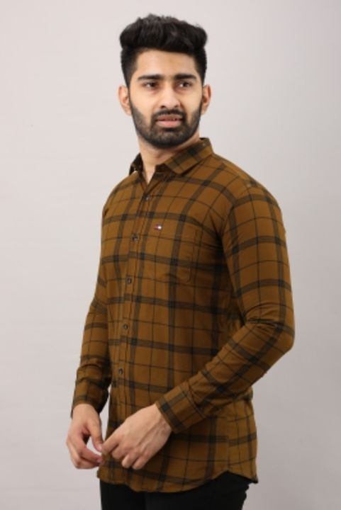 

Surhi Men Checkered Casual Red Shirt uploaded by Neeraj Clothes Store on 9/12/2021