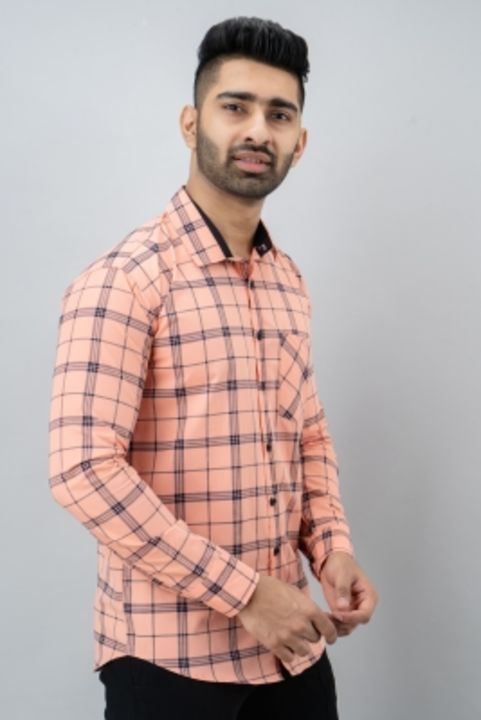 

Surhi Men Checkered Casual Red Shirt uploaded by Neeraj Clothes Store on 9/12/2021