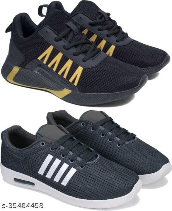 Post image Latest Fabulous Men Sports ShoesMaterial: MeshSole Material: EVAFastening &amp; Back Detail: Lace-UpPattern: PrintedMultipack: 2Sizes: IND-7, IND-6, IND-10, IND-9, IND-8Country of Origin: India
