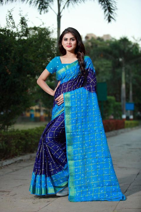 Cotton saree uploaded by Rain Fashions on 9/12/2021