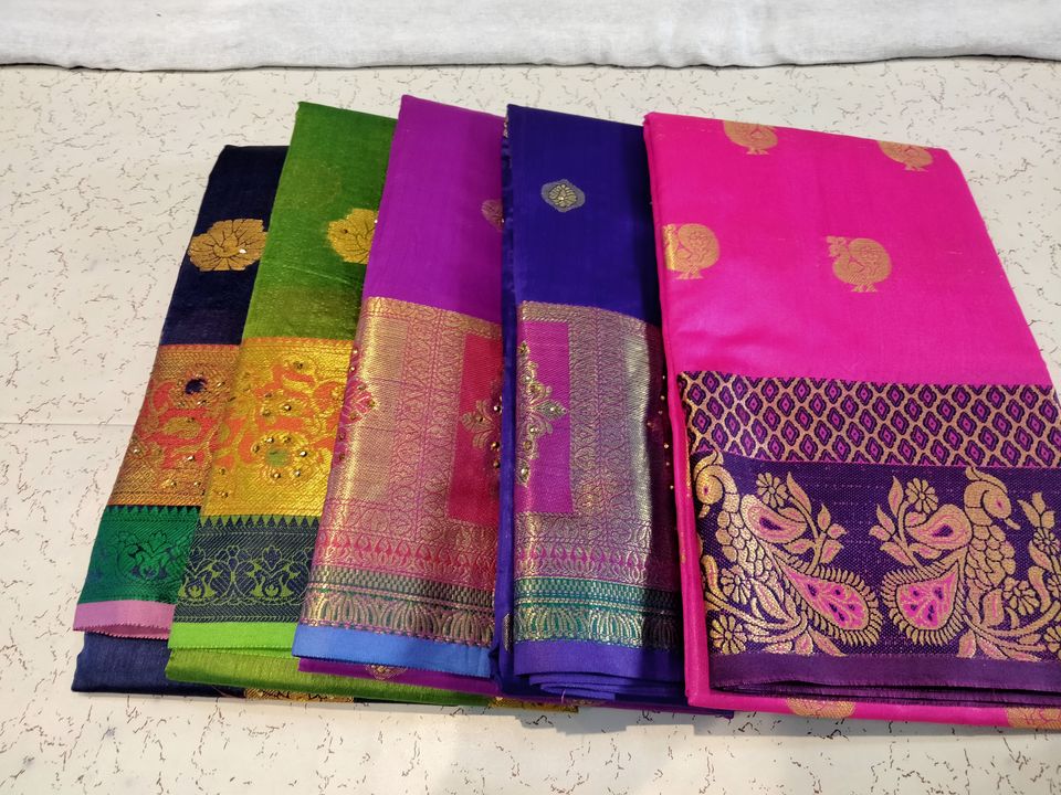 Banarsi sarees uploaded by business on 9/12/2021