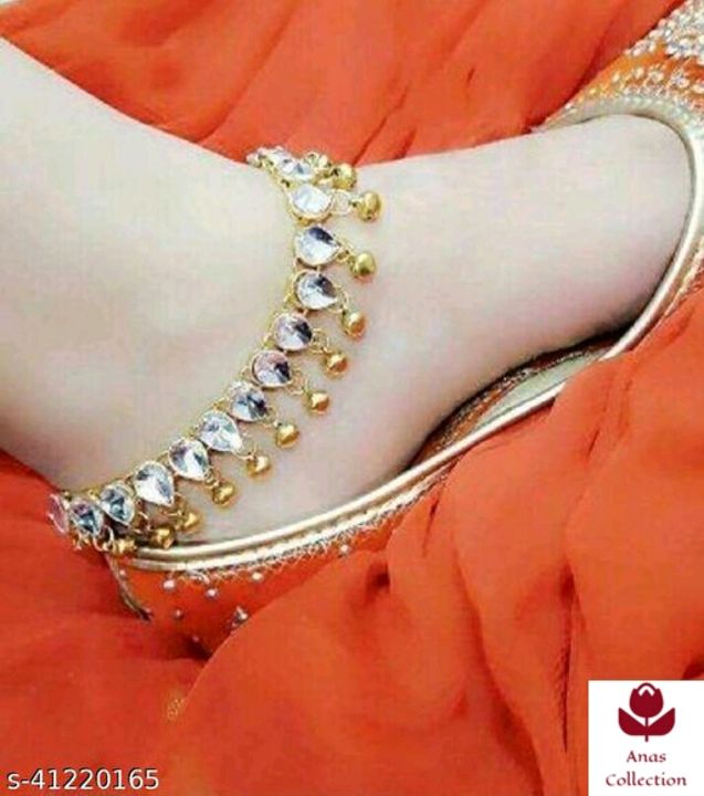 Shimmering Bejeweled Women Anklets & Toe Rings uploaded by Anas collection on 9/12/2021