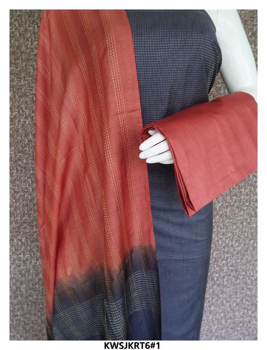 Post image Pure Katan silk suti with dupattaI'm menufacer Supplier holseller Katan silk suti linen saree suit kuite ikkat febric material Available here if you are interested plz contact me my Whatsapp number 8789572681