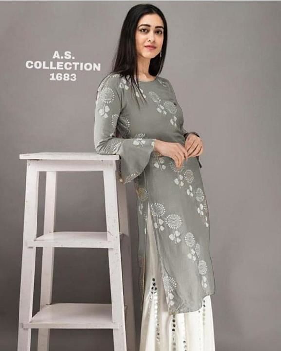 Kurti with designer Palazzo uploaded by Sp enterprise on 9/8/2020