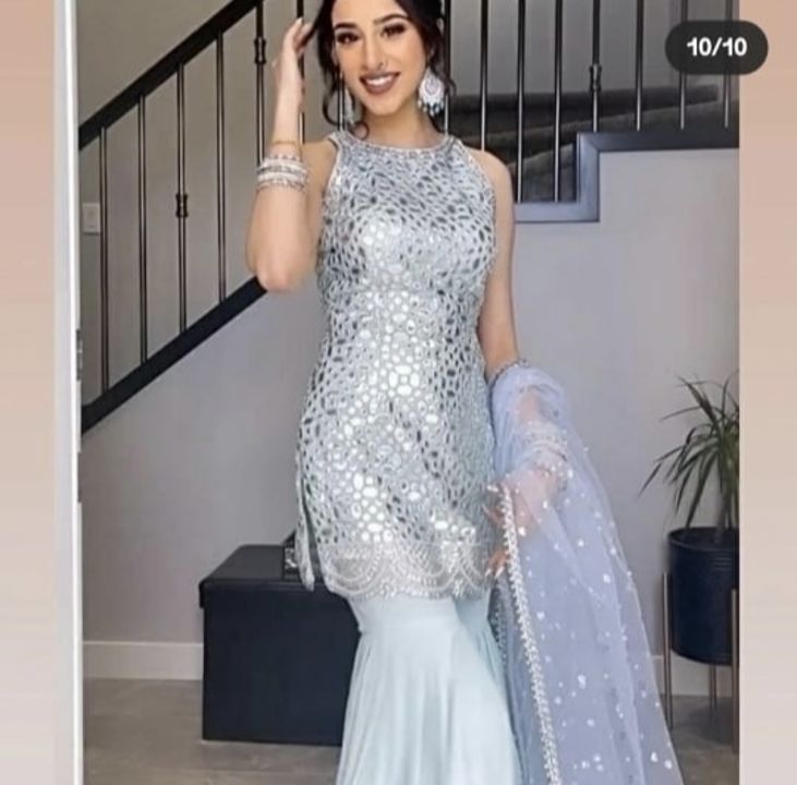 Post image I want 2 Pieces of These Kurti sets for reselling. 
I need both. .
Chat with me only if you offer COD.
Below are some sample images of what I want.