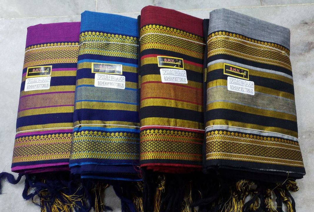 Pure cotton Mangalagiri Dress Material uploaded by Sree Gogaji Handloom's on 9/13/2021
