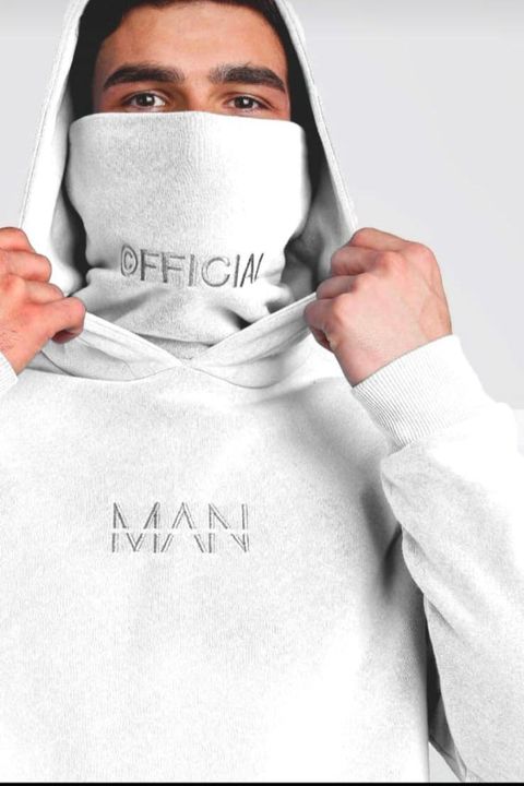 White face cover hoodie uploaded by business on 9/13/2021