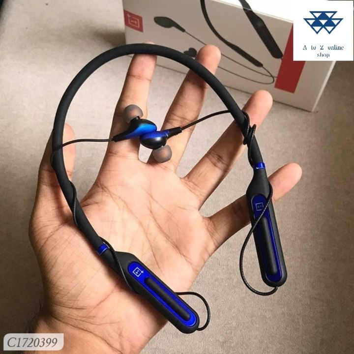 Post image *Catalog Name:* OnePlus Bullet Neckband
*Details:*Description: It has 1 Piece of Wireless Bluetooth Earphones With MicMaterial: PlasticCompatible Devices: Android &amp; iOSCompatible with: Mobiles, TabletsWarranty: NA*Copy Product
*Features #
Designs: 4

🚫 No Returns Applicable 🚚 *Delivery*: Within 6 days