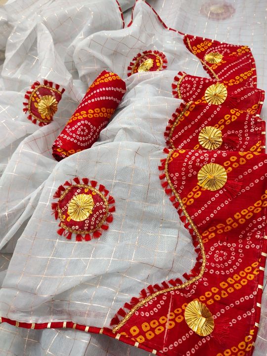Cotton saree uploaded by Sai Garments on 9/13/2021