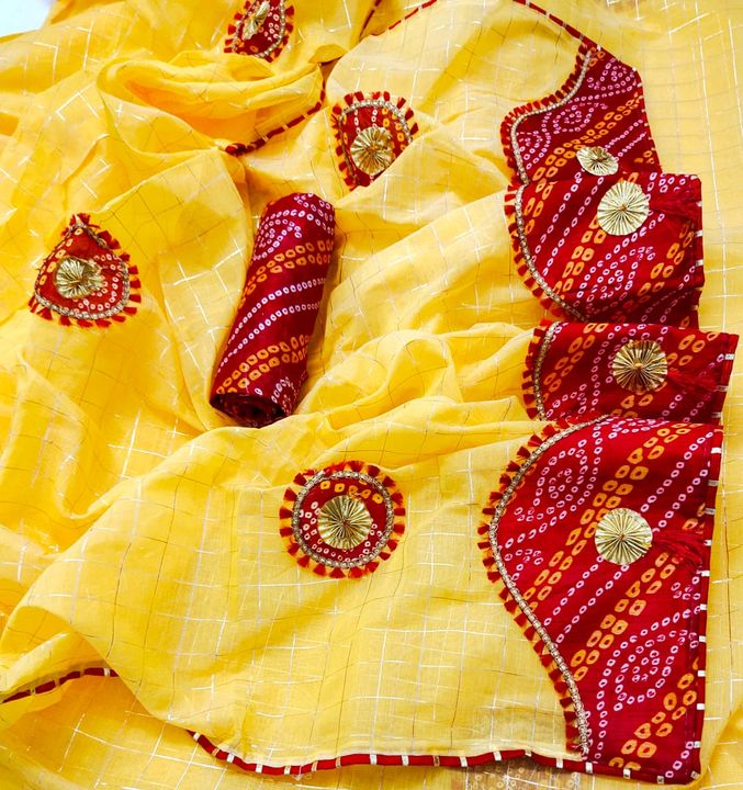 Cotton saree uploaded by Sai Garments on 9/13/2021