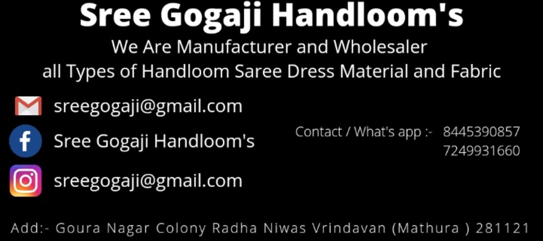 Sree Gogaji Handloom's