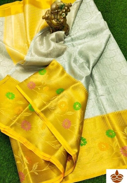 Aakarsha Petite Tissue sarees uploaded by priyanka k on 9/13/2021