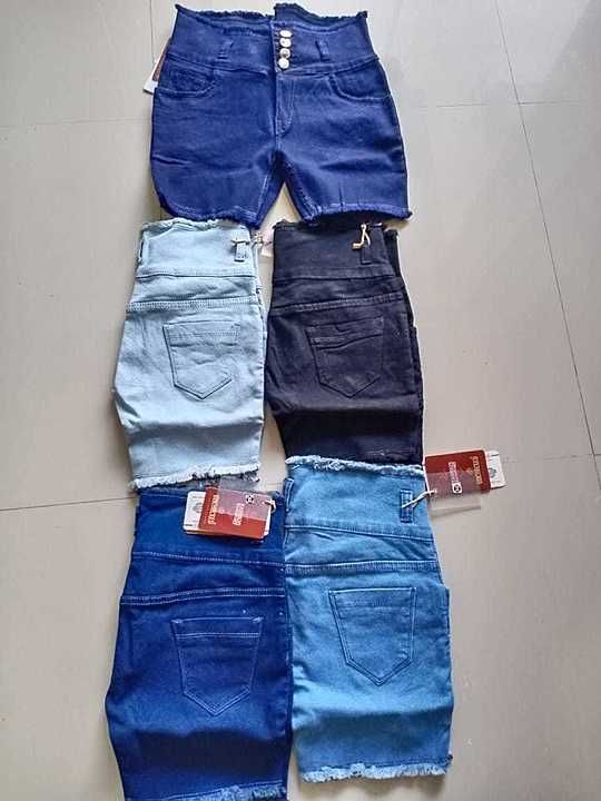 Denim shorts  uploaded by business on 9/8/2020
