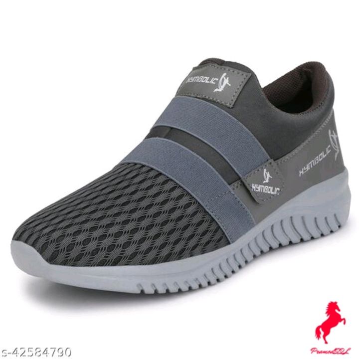 XYMBOLIC Mens Grey Stylish Mesh Shoes uploaded by business on 9/13/2021