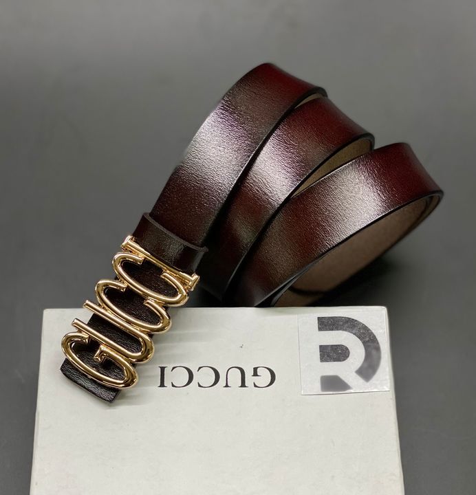 Dwmpc
 IMPORTED LADIES ✅

BELT✅

PURE LEATHER✅

HIGH QUALITY✅

30 MM✅

WITH BRANDBOX⚔️✅

100% Leathe uploaded by XENITH D UTH WORLD on 9/13/2021