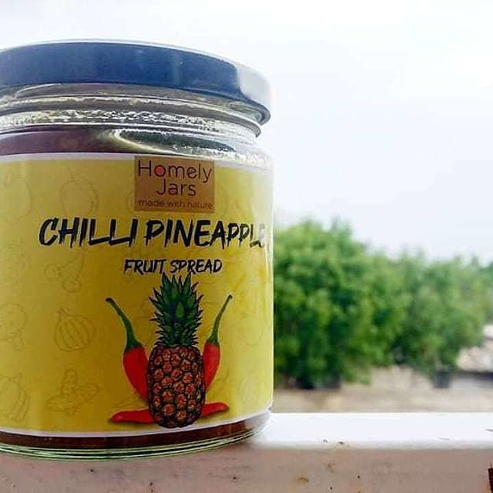 Chilli Pineapple Fruit Spread uploaded by Homely Jars on 9/8/2020