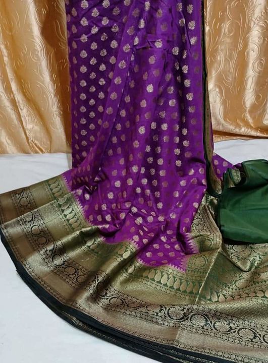 Banarasi Georgette silk saree
 uploaded by business on 9/13/2021