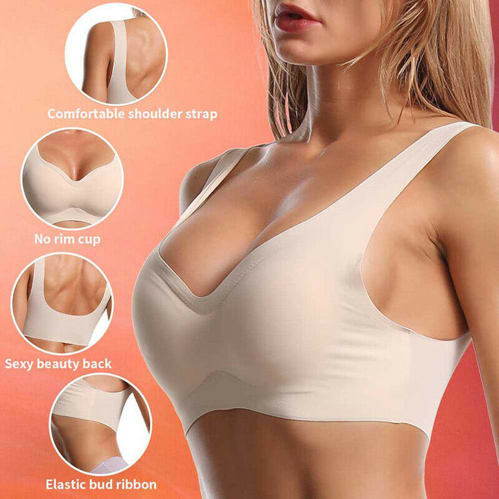 2 pack ultimate comfort non wire seamless bra uploaded by business on 9/13/2021
