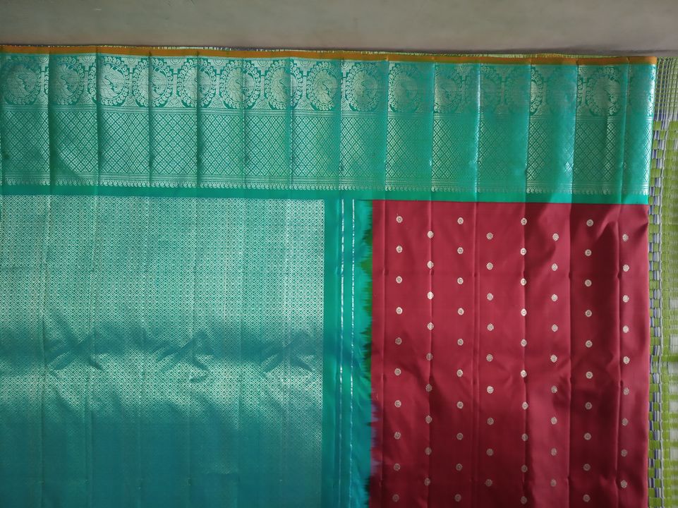 Big border silk saree uploaded by business on 9/13/2021