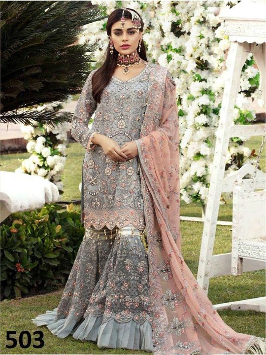 Post image I want 1 Pieces of I want to single pc gharara.
Below are some sample images of what I want.