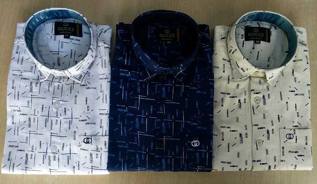 Printed Shirts Cotton uploaded by 3 States Venture on 4/16/2020