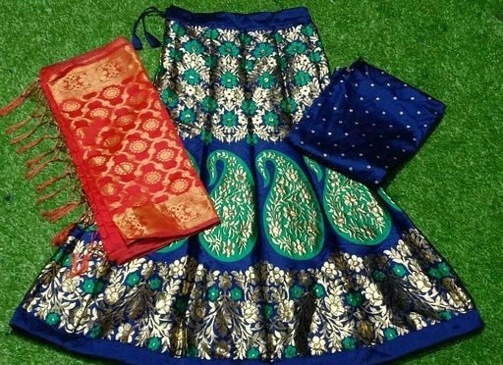 Fabulous Women's Lehenga
Fabric: Lehenga - Jacquard, Blouse - Silk, Dupatta - Banarasi Silk uploaded by business on 9/9/2020
