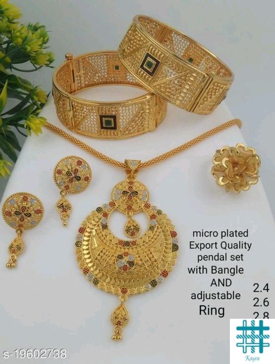 Jewellery set uploaded by business on 9/14/2021