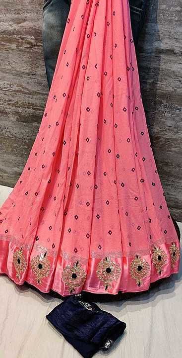 Beautiful saree uploaded by Fashion hub on 9/9/2020