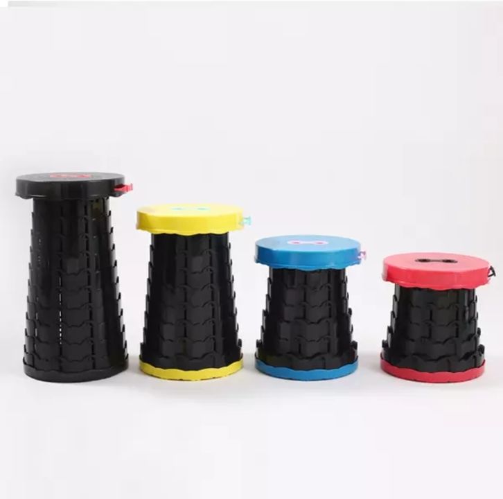 Telescoping stool simple stool collapsing portable retractable folding stool uploaded by Akzone on 9/14/2021