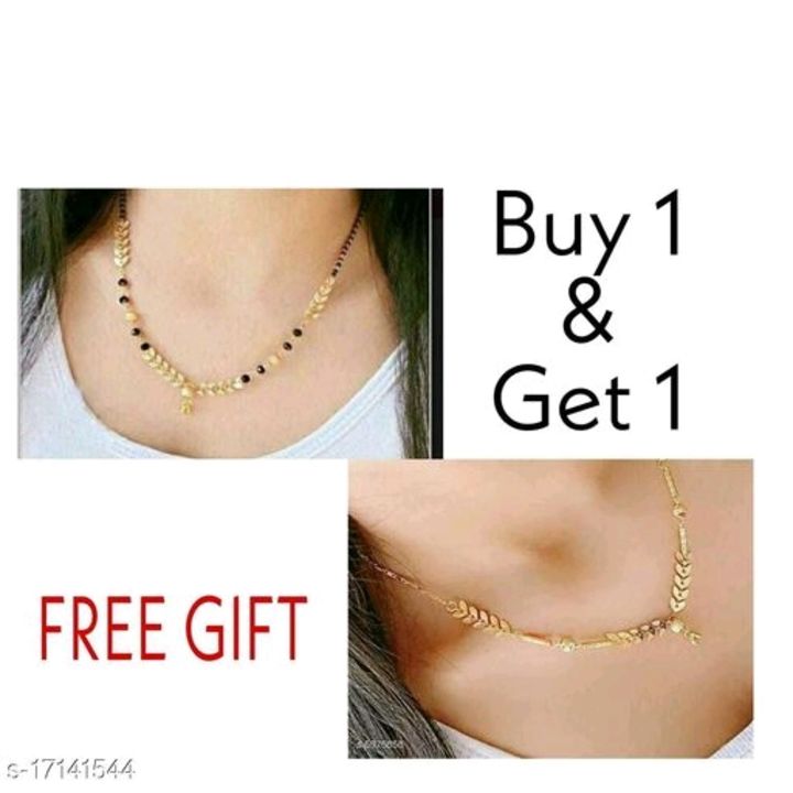 Post image womens trendy combo mangalsutras and necklaces chain 