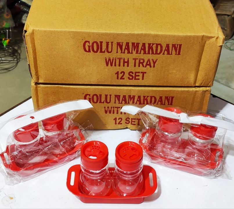 Golu namakdani set  uploaded by B.L. traders on 9/14/2021