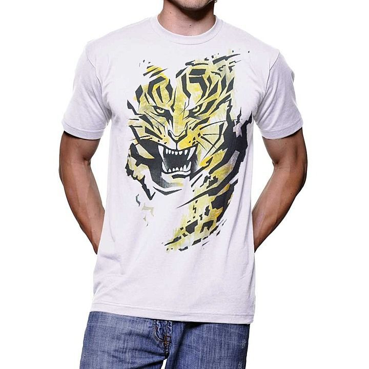 Men's round neck screen print 100% cotton  t-shirt uploaded by business on 9/9/2020