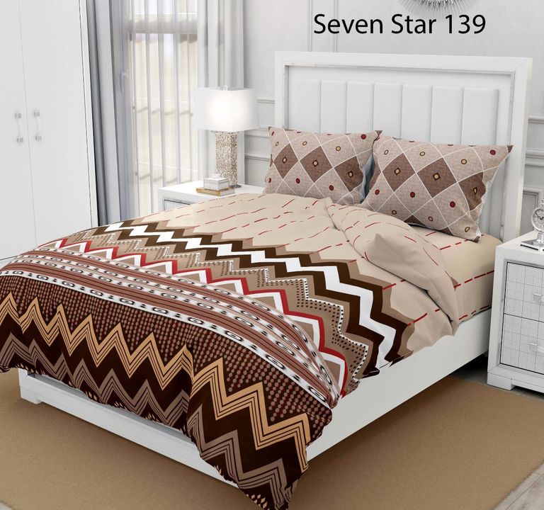 King size bedsheets uploaded by Wadhwa's home decor on 9/14/2021