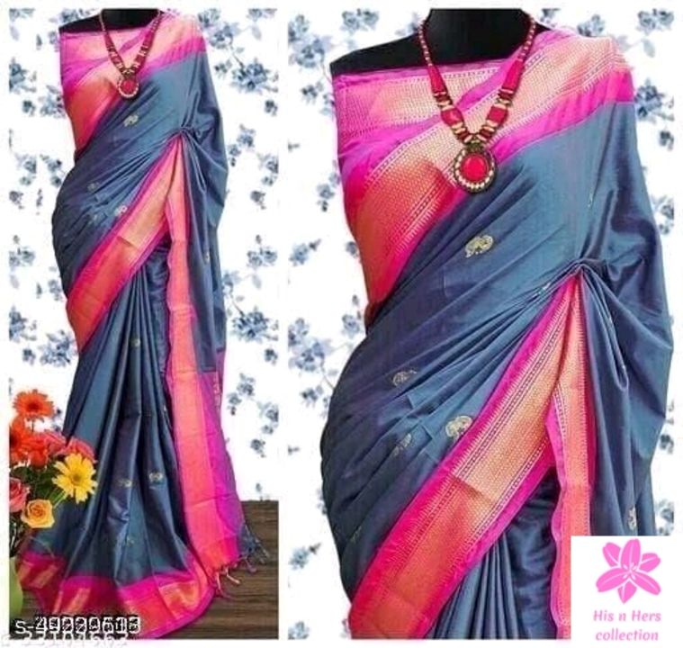 Cotton Silk sarees uploaded by His n Hers collection on 9/14/2021