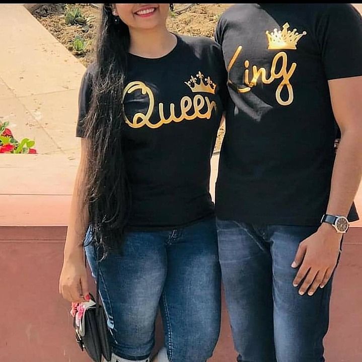 Couple t-shirt uploaded by business on 9/9/2020