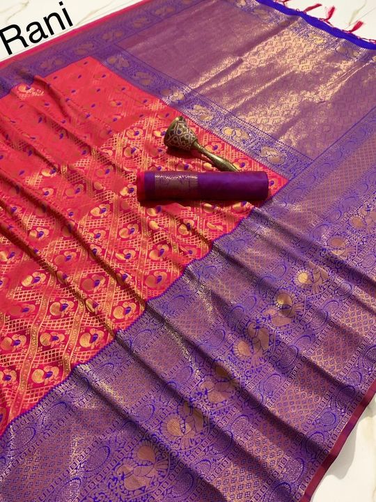 Kanchipuram soft silk saree uploaded by business on 9/14/2021