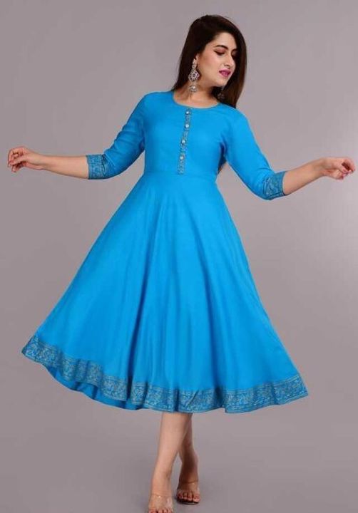 Post image Whatsapp -&gt; https://ltl.sh/7CgVZScs (+918767532454)Catalog Name:*Aagyeyi Graceful Kurtis*Fabric: RayonSleeve Length: Three-Quarter SleevesPattern: PrintedCombo of: SingleSizes:S, M (Bust Size: 38 in, Size Length: 46 in) L (Bust Size: 40 in, Size Length: 46 in) XL (Bust Size: 42 in, Size Length: 46 in) XXL (Bust Size: 44 in, Size Length: 46 in) 
Easy Returns Available In Case Of Any Issue