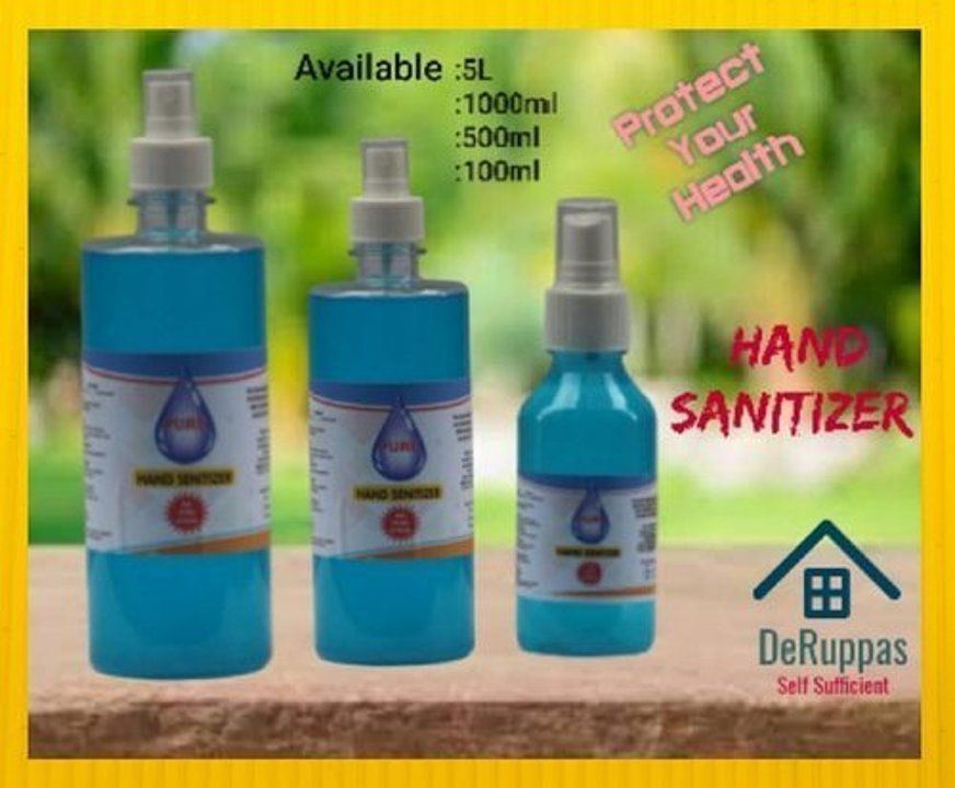Hand sanitizer 1Ltr uploaded by DeRukmin enterprise on 9/9/2020