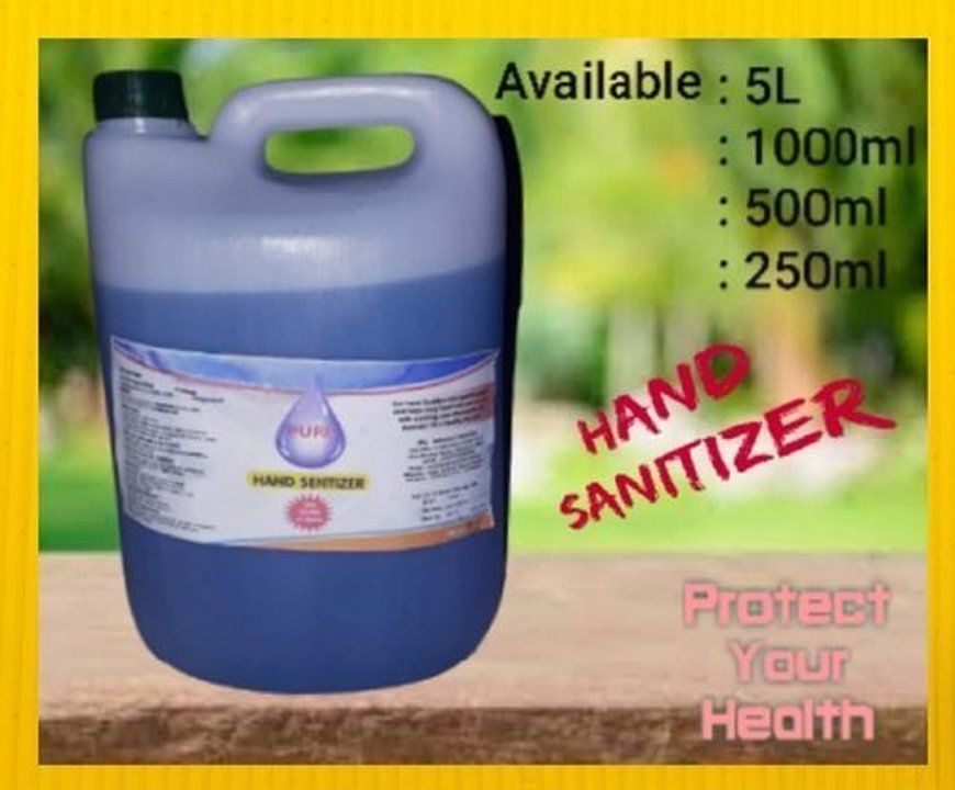 Hand sanitizer 5ltr uploaded by business on 9/9/2020