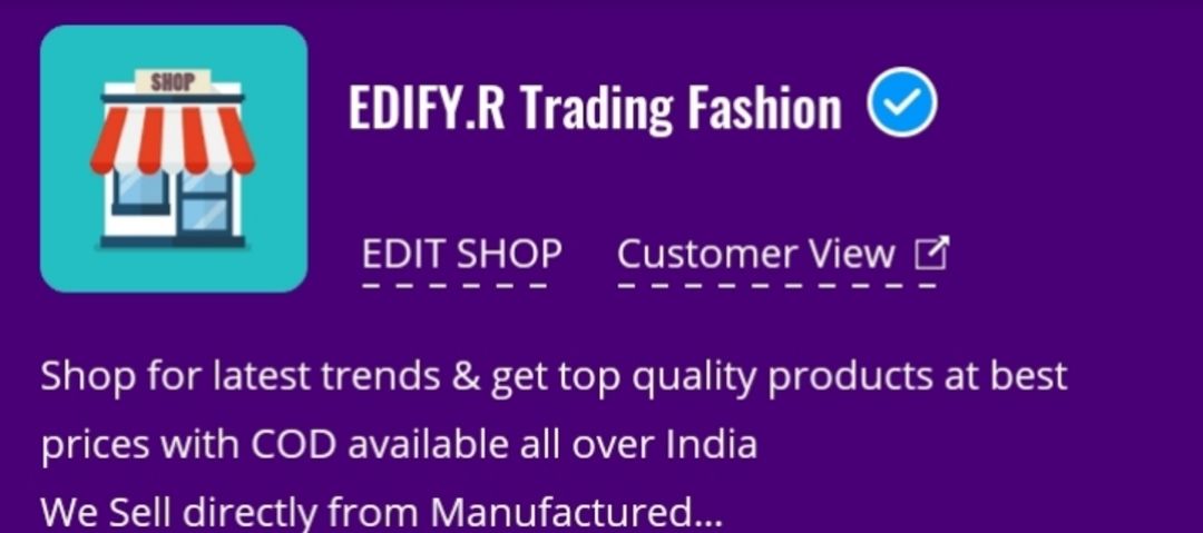 Edify trading fashion