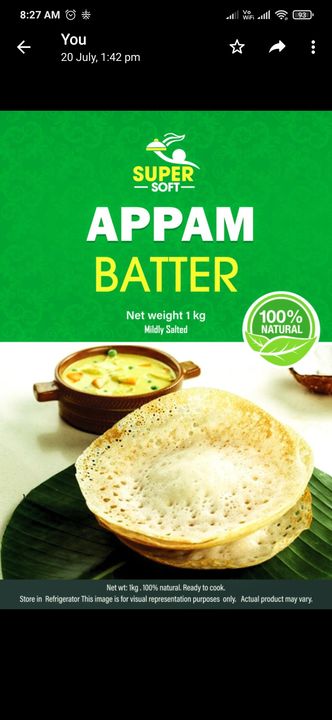 Appam Batter uploaded by business on 9/15/2021