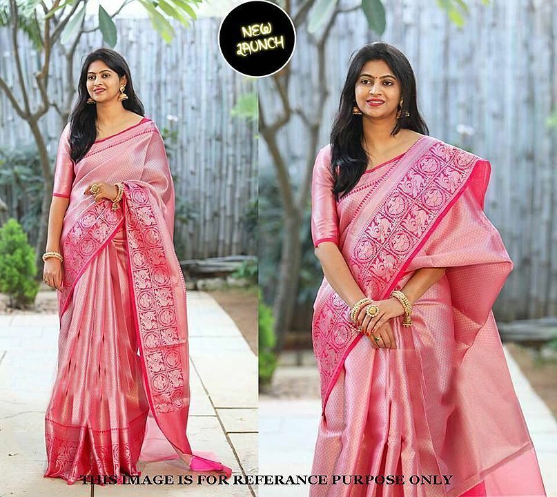 Post image *Fabrics    : Pure  Silk Saree With Blouse*

*Sarees     : 5/5 MTR Saree 0.80 MTR Blouse*

*Price        : 850/-

👌 *Once Give Opportunity , Coustomer Satisfaction Is Our Goal*