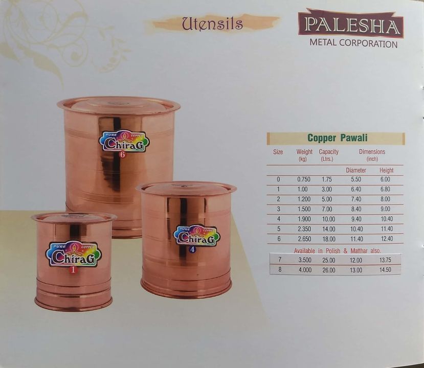 Copper Pawali uploaded by business on 9/15/2021