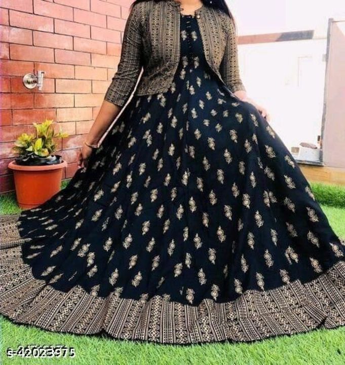 Abhisarika Pretty gown uploaded by KS Fashion World on 9/16/2021