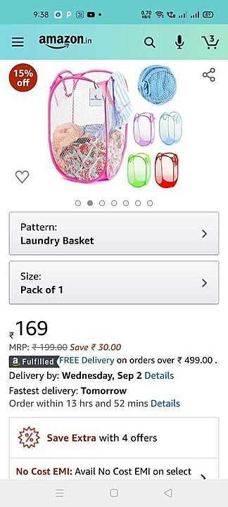 Laundry bag  uploaded by Wholesale Bazaar  on 9/9/2020
